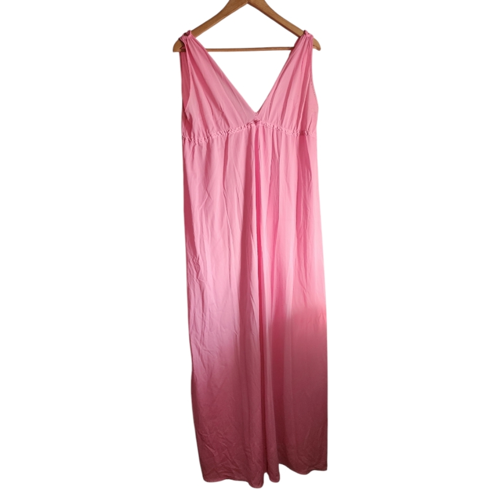 VTG Cattani of California Pink Sleeping Gown Pajama size‎ 8